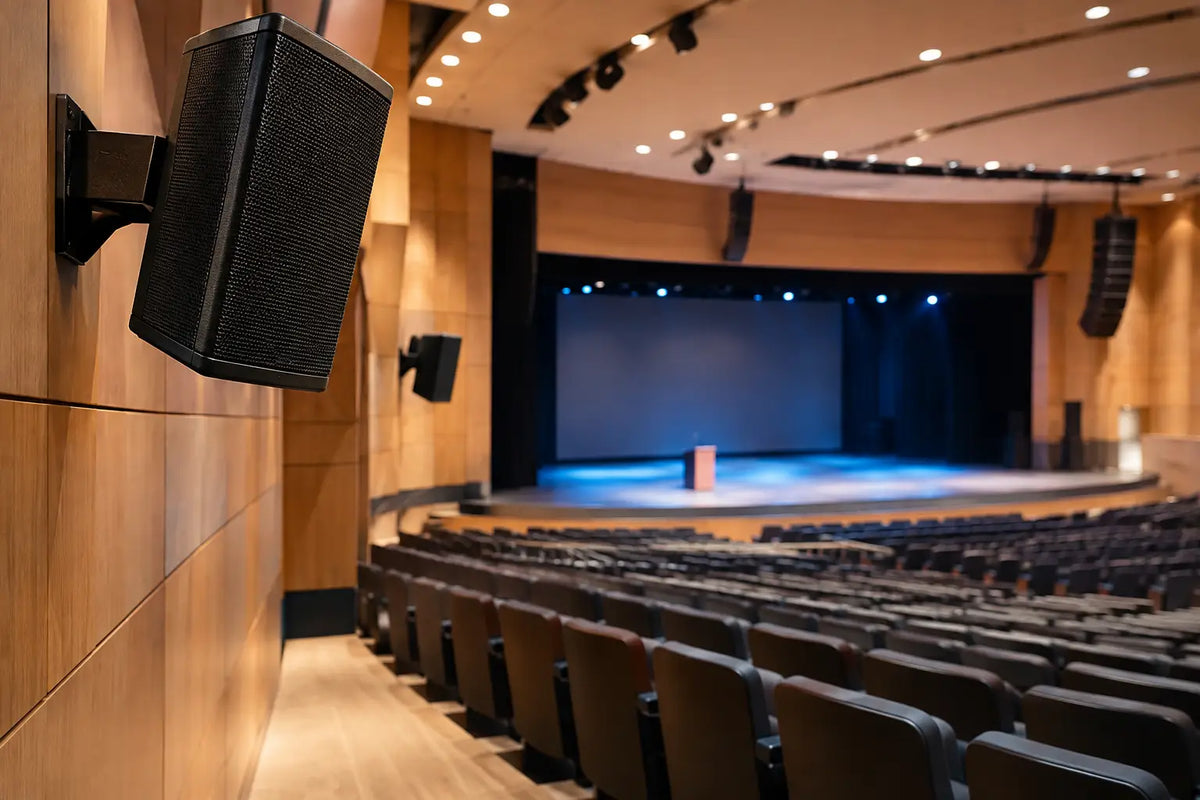 Auditorium Sound Upgrade for Every Audience Seat