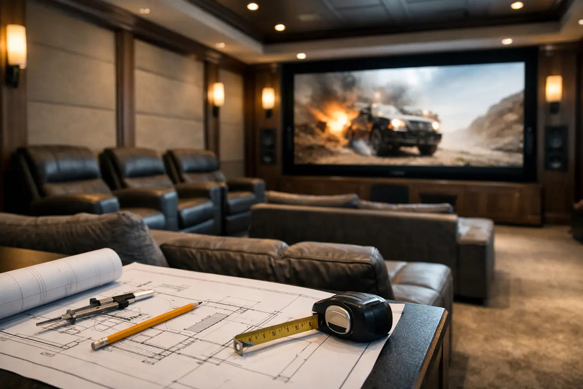 Home Theater Room Dimensions Guide for Luxury Homes