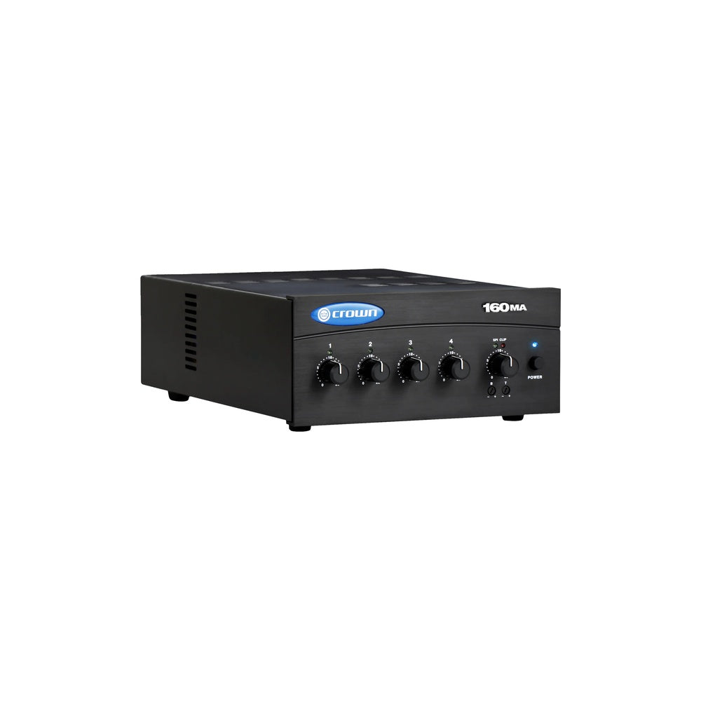 Crown 160MA 4-Input 60W Commercial Mixer-Amplifier