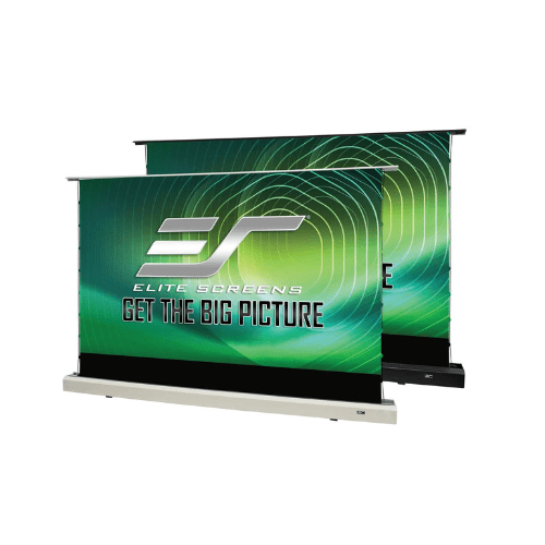 Elite Kestrel Tab-Tension CLR3 Series Ambient Light Rejecting Electric Free-standing Projector Screen