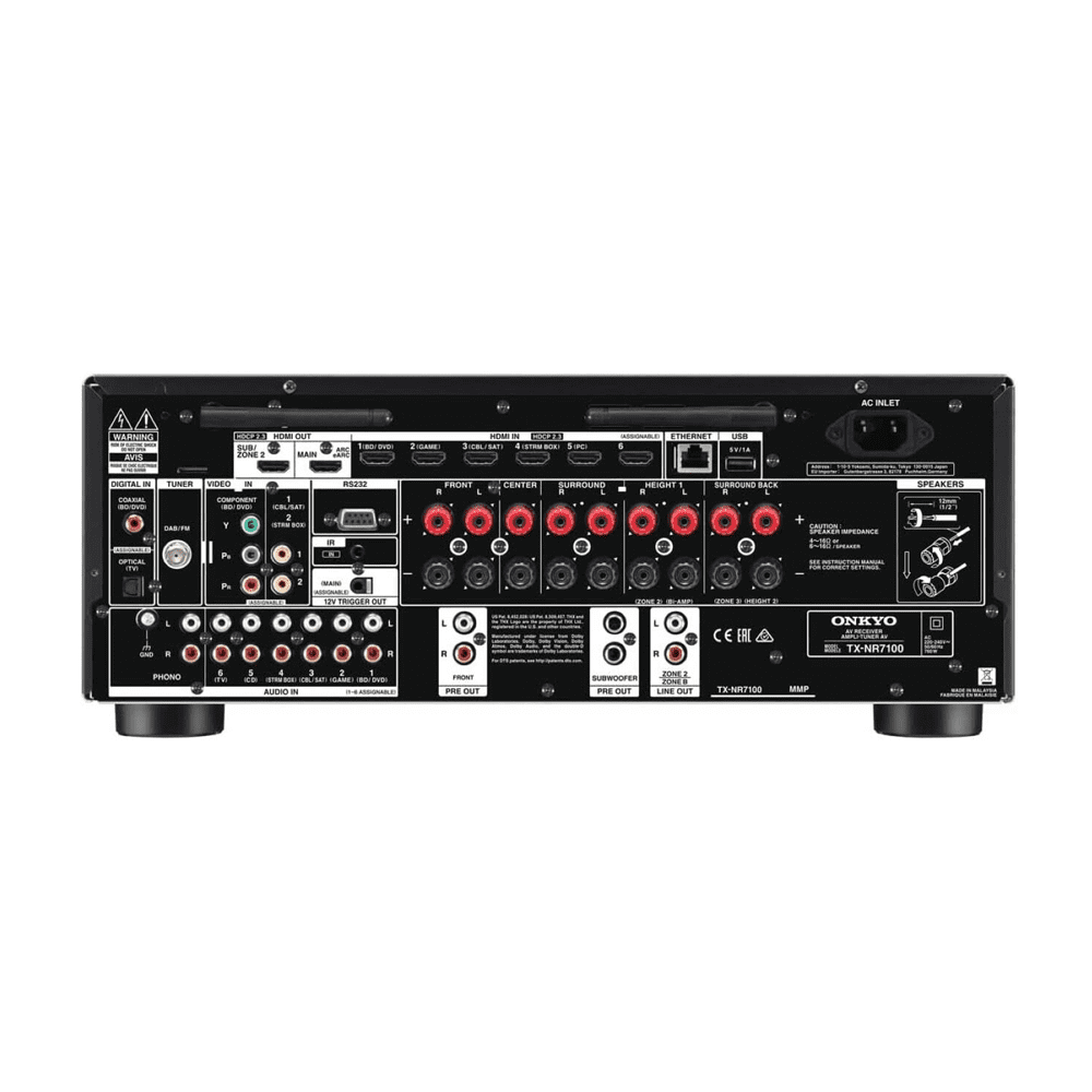 Onkyo AV Receiver TX-NR7100 9.2-Channel THX Certified