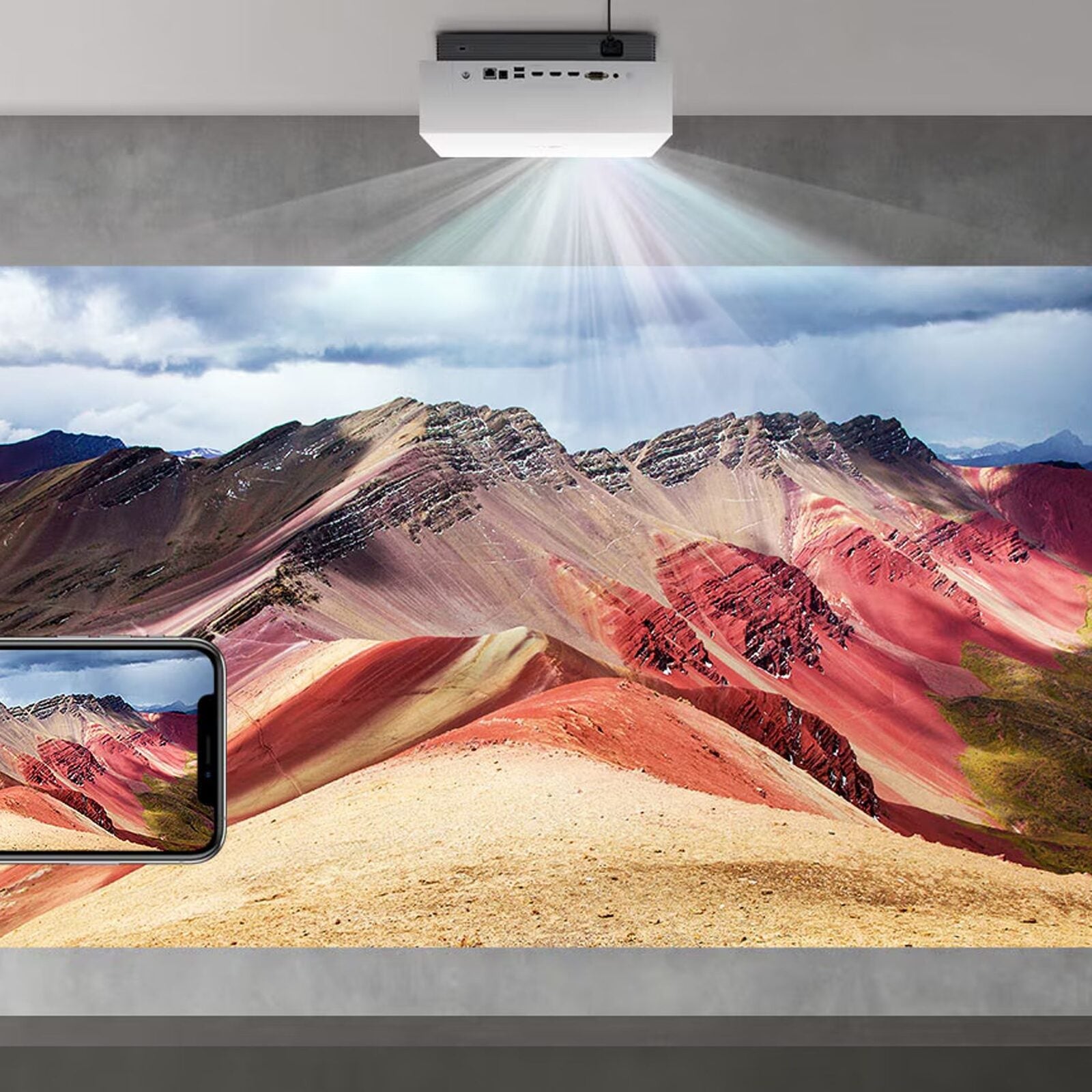 LG AU810PW 4K UHD 2700 Lumens Dual Laser Standard Throw Projector