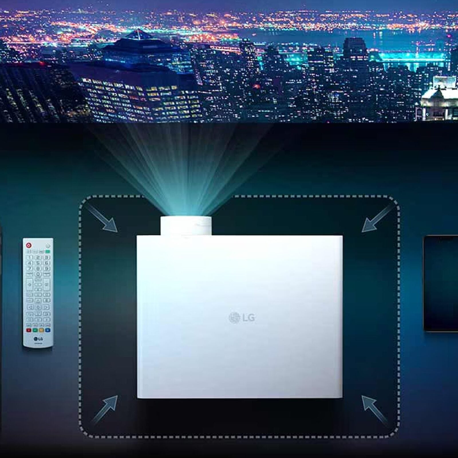 LG BU53PST 4K UHD 5000 Lumens Laser Short Throw Projector