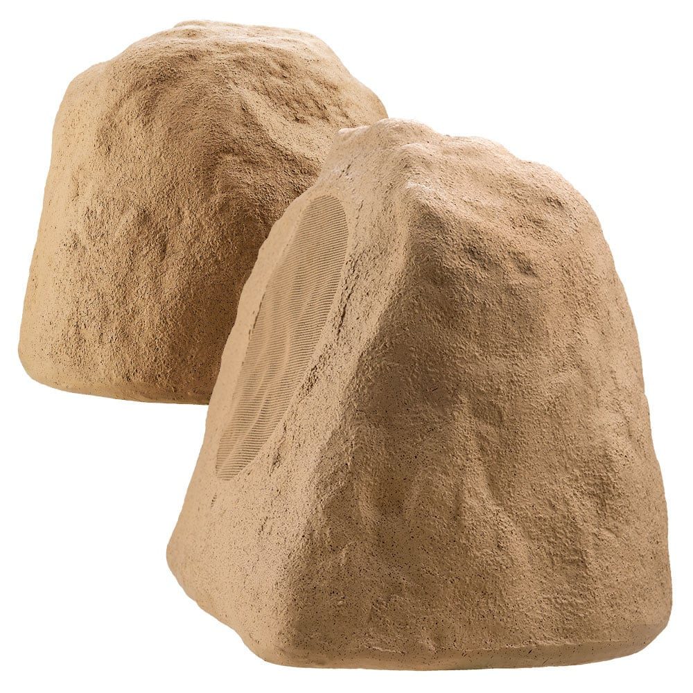 OSD AUDIO 8" 200W Outdoor Weather-Resistant Rock Speaker Pair