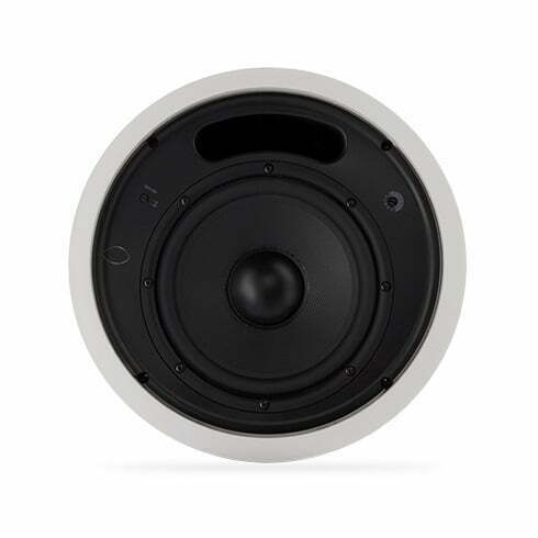 QSC AD-C81T w Acoustic Design Ceiling Mount Subwoofer