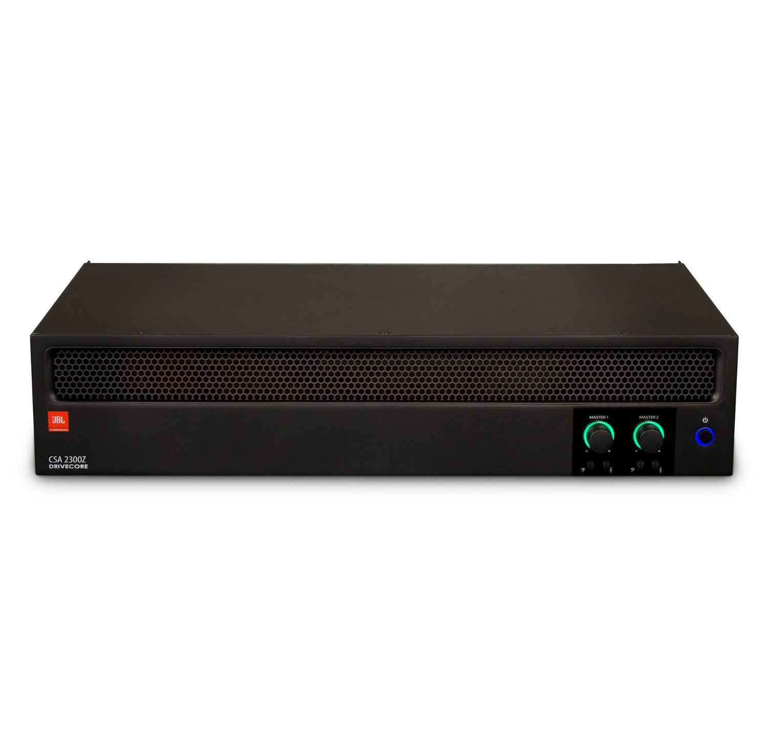 JBL NCSA2300Z-34-UK 2 x 300W DriveCore Amplifier, 4ohm/8ohm/70V/100V, 2U Full-Rack