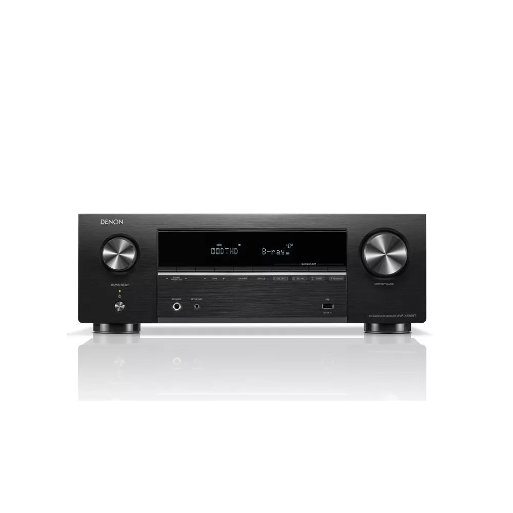 Denon AVR-X250BT 5.1-Channel 4K AV Receiver