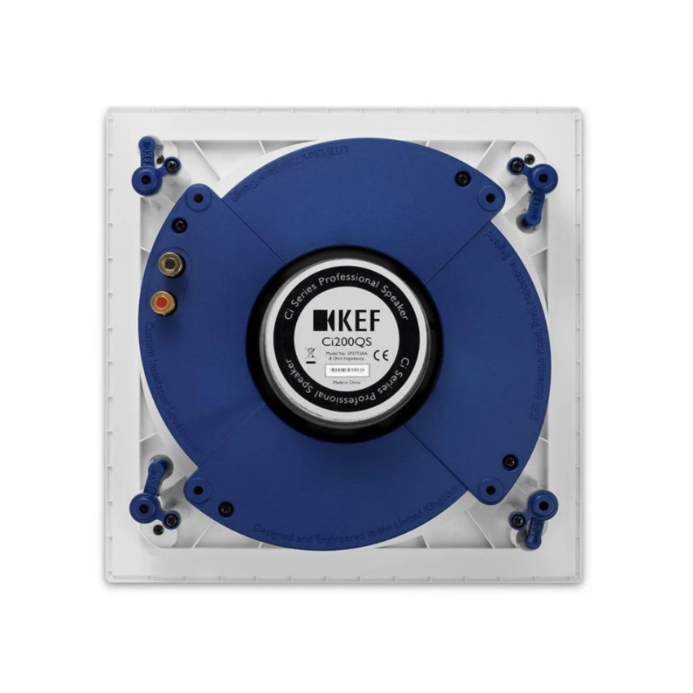 KEF Ci200QS Uni-Q 2-Way Square In-Ceiling Speaker