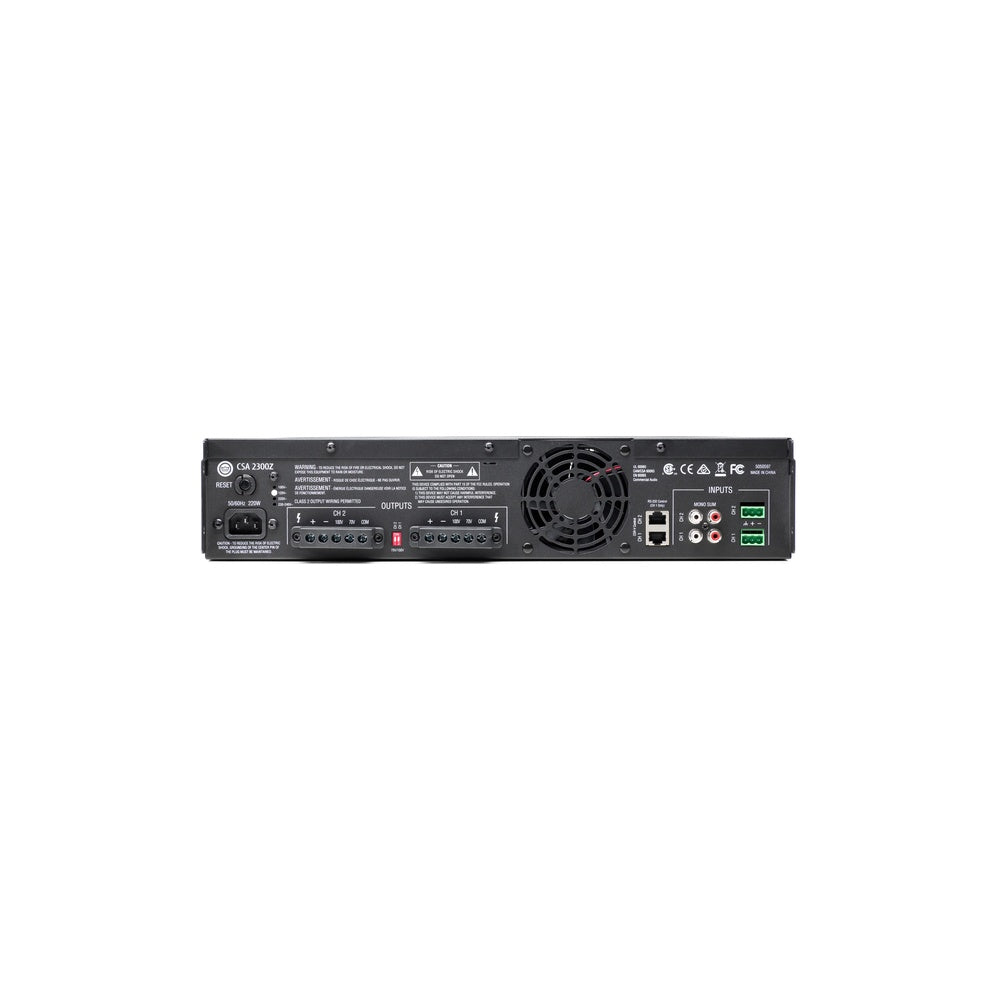 JBL CSA 2300Z DriveCore 2-Channel Commercial Power Amplifier