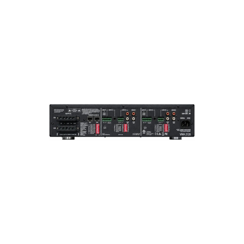 JBL VMA 2120 8-Input 2-Channel Commercial Mixer-Amplifier
