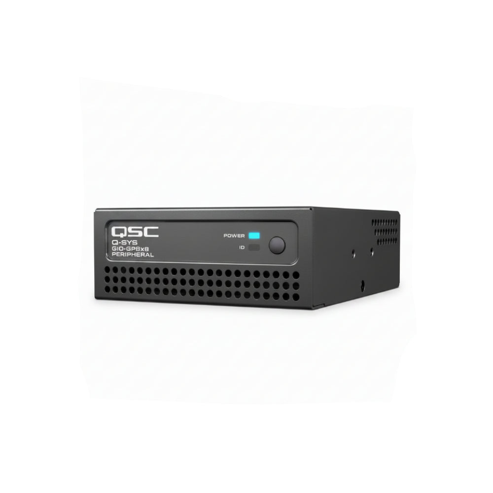 QSC QIO-AES8x8 Network Audio I/O Expander