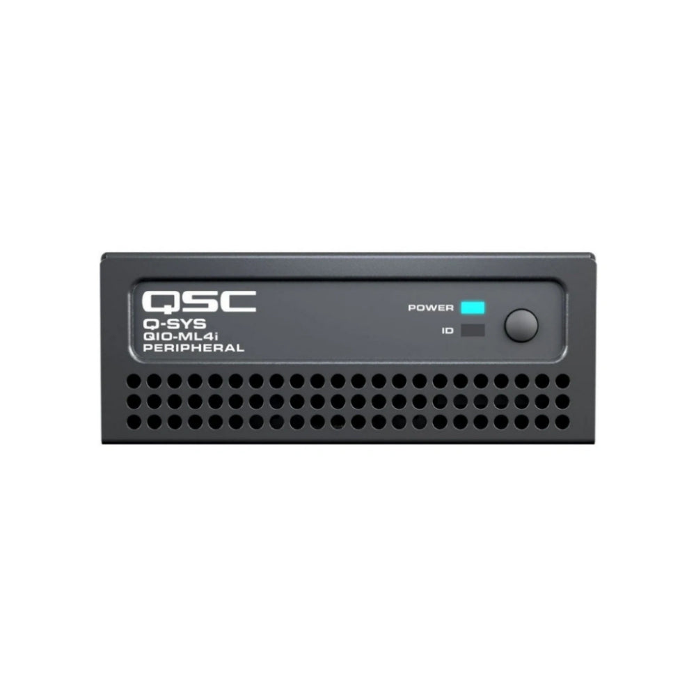 QSC QIO-ML4i Network Audio I/O Expander