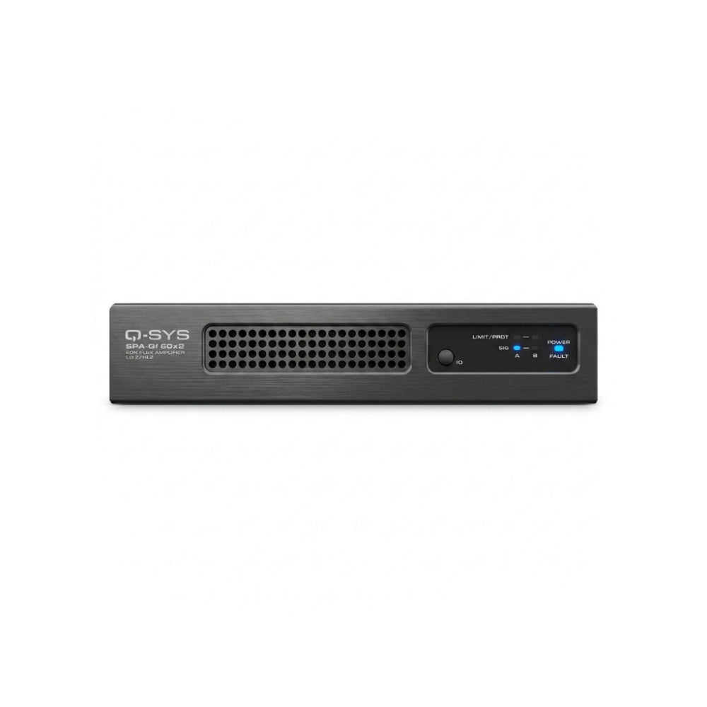 Q-SYS SPA-Qf 60x2 2-Channel Network Amplifier