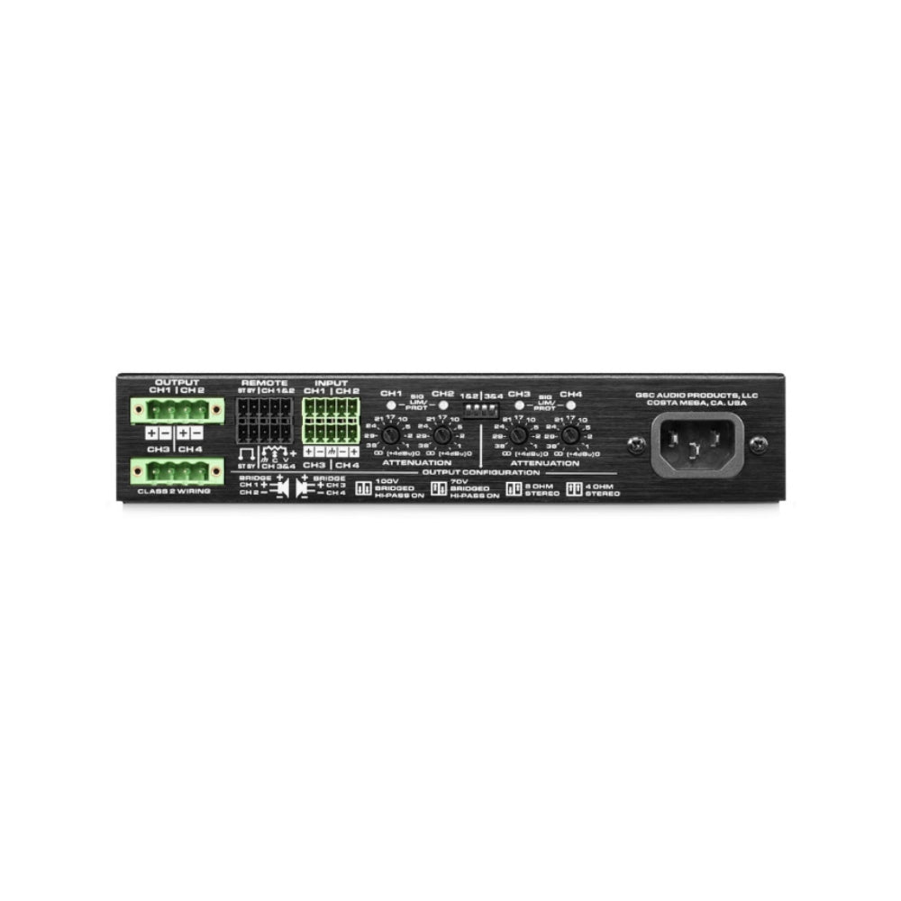 QSC SPA4-100 4-Channel Power Amplifier