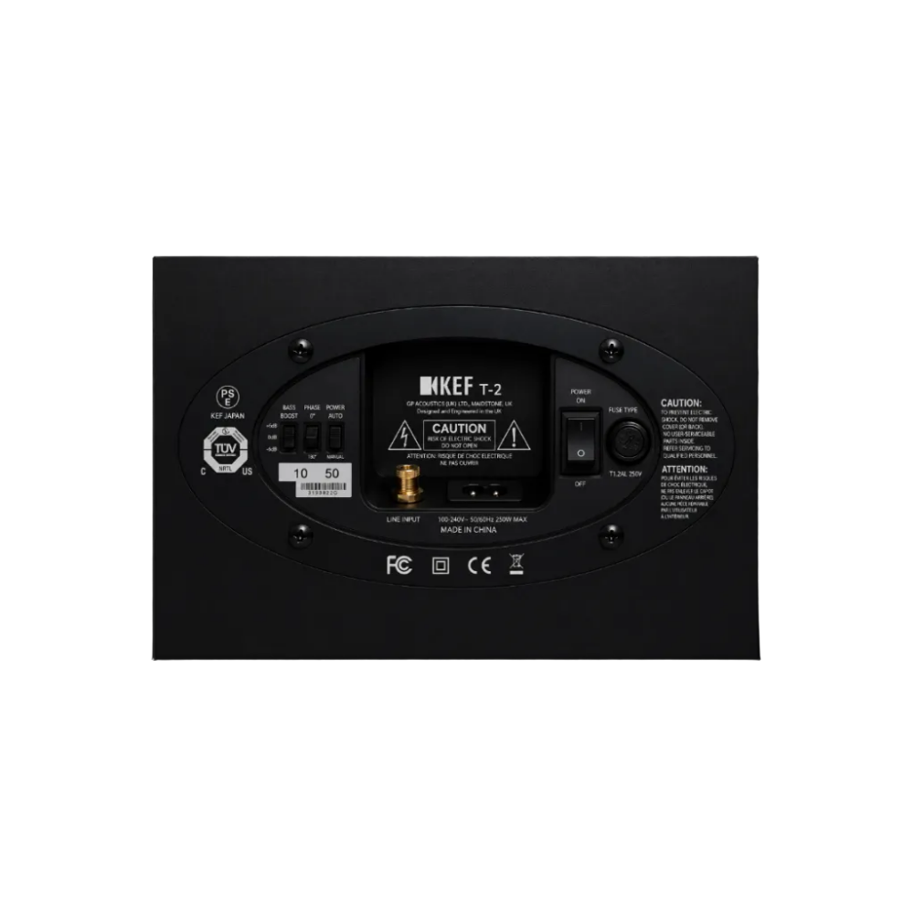 KEF T2 Slim Powered Subwoofer