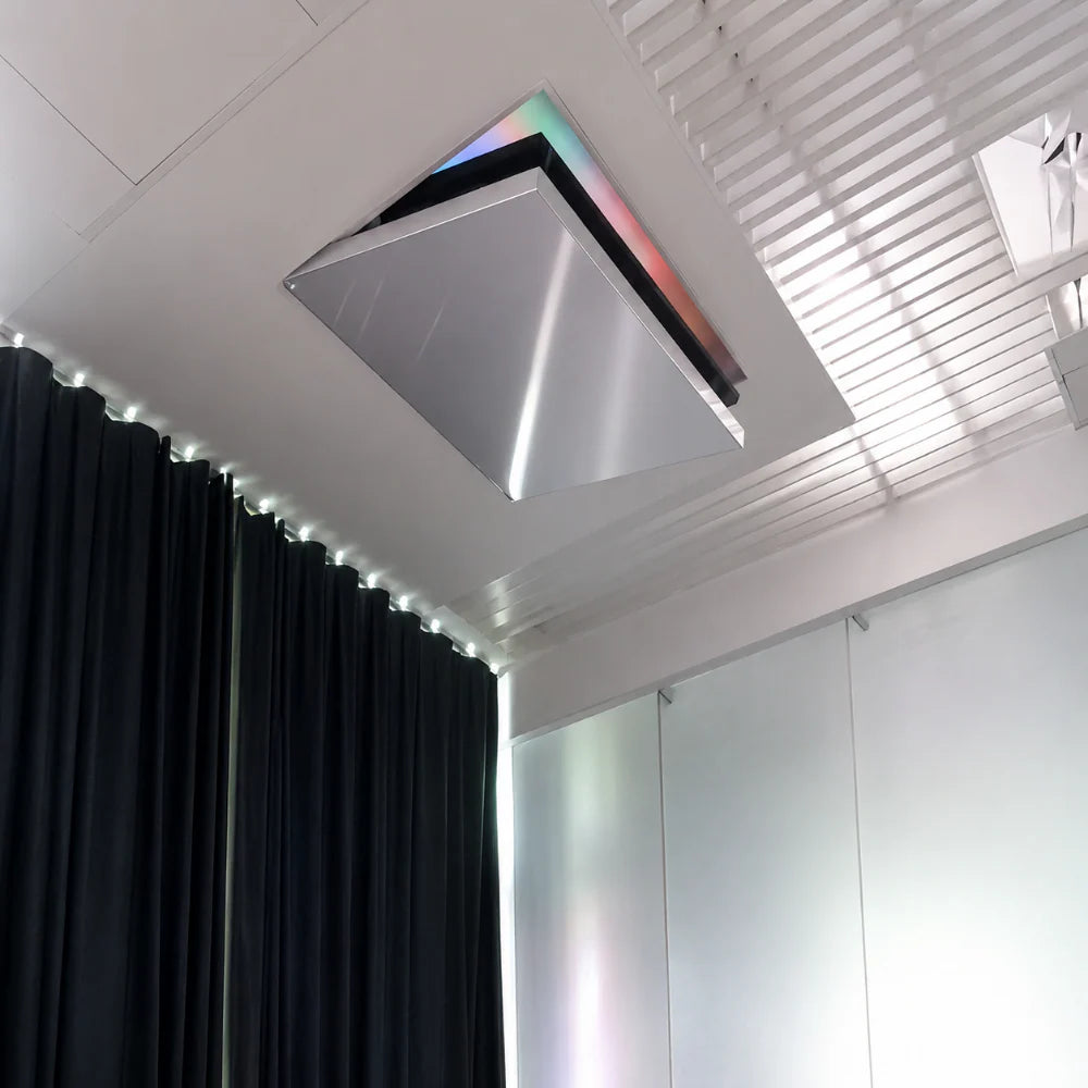 Cinecomfort TVL4260-D/TVL65-85-D Motorized Ceiling TV Lift with Rotation and Descent