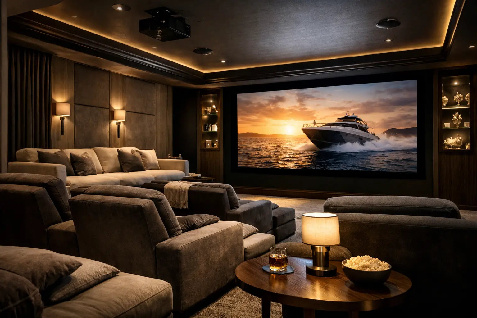 Luxury Cinema Room Guide for Elegant Homes