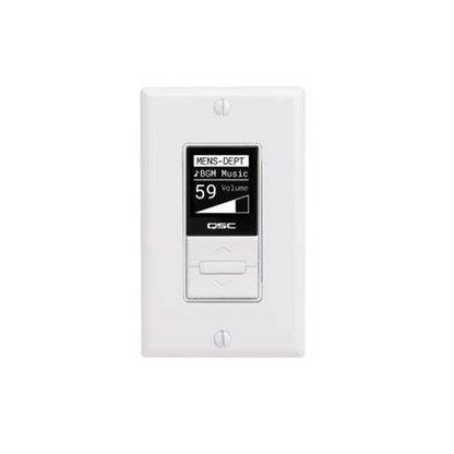 QSC MP-MFC Decora-Style Wall Controller for MP-M Series