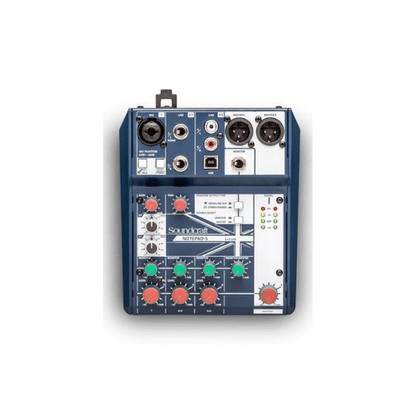 Soundcraft Notepad-8FX Small-Format Analog Mixing Console with USB I/O and Lexicon Effects