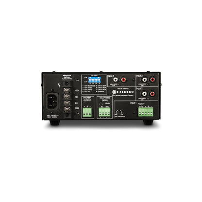 Crown 160MA 4-Input 60W Commercial Mixer-Amplifier