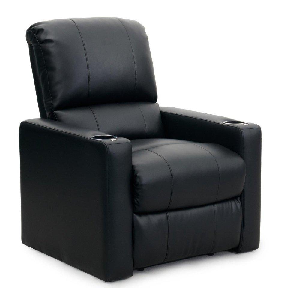 CineComfort Luxurious Double Arm Leather Recliner Seat