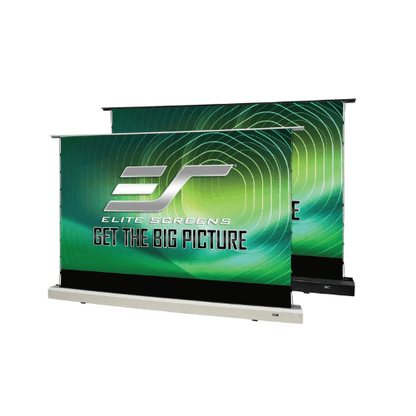 Elite Kestrel Tab-Tension CLR3 Series Ambient Light Rejecting Electric Free-standing Projector Screen