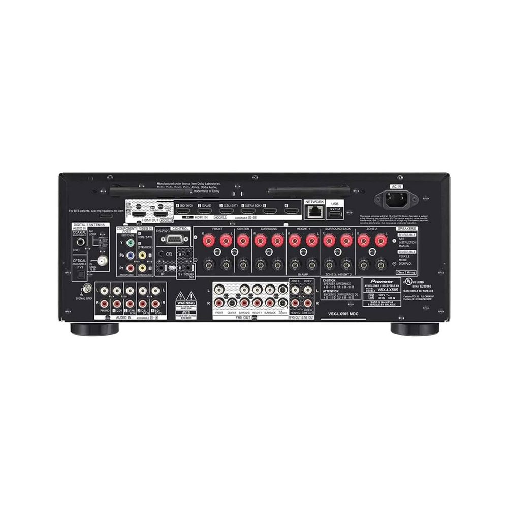 Pioneer AV Receiver VSX-LX505 9.2-Channel