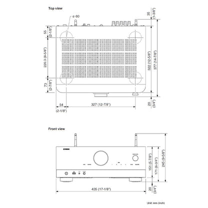 Yamaha RX-V4A 5.2 Channel AV Receiver