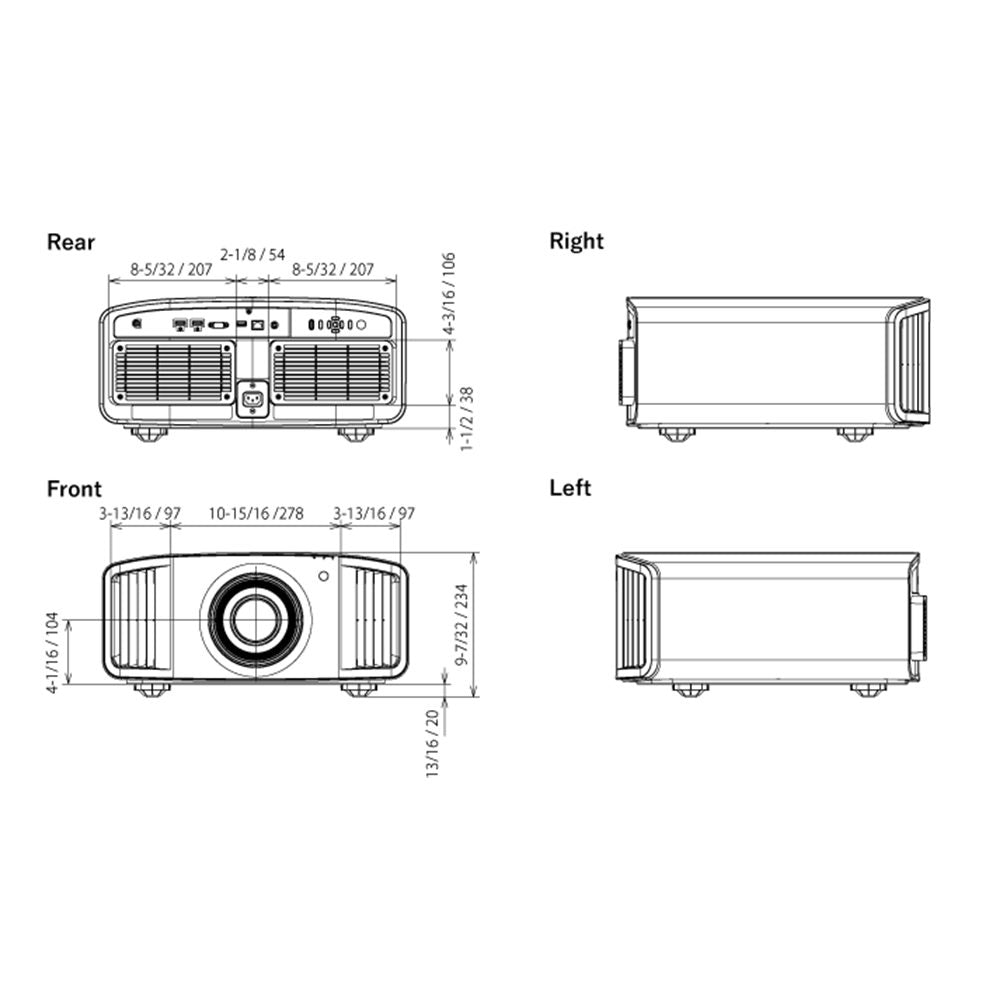 JVC DLA-NZ8 Home Theater Projector
