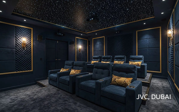 Private home theater project completed in JVC