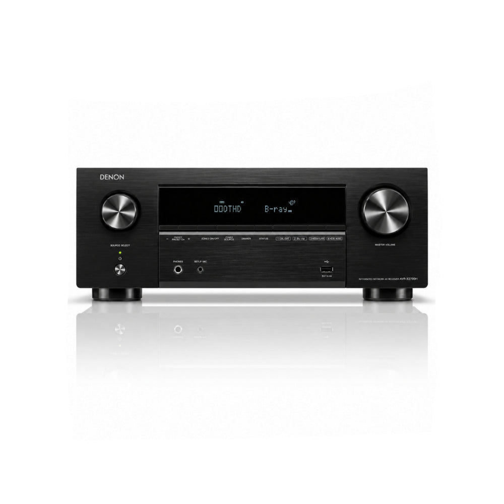 Denon AVR-X250BT 5.1-Channel 4K AV Receiver