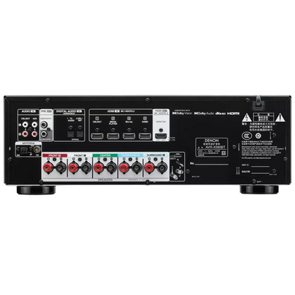 Denon AVR-X250BT 5.1-Channel 4K AV Receiver