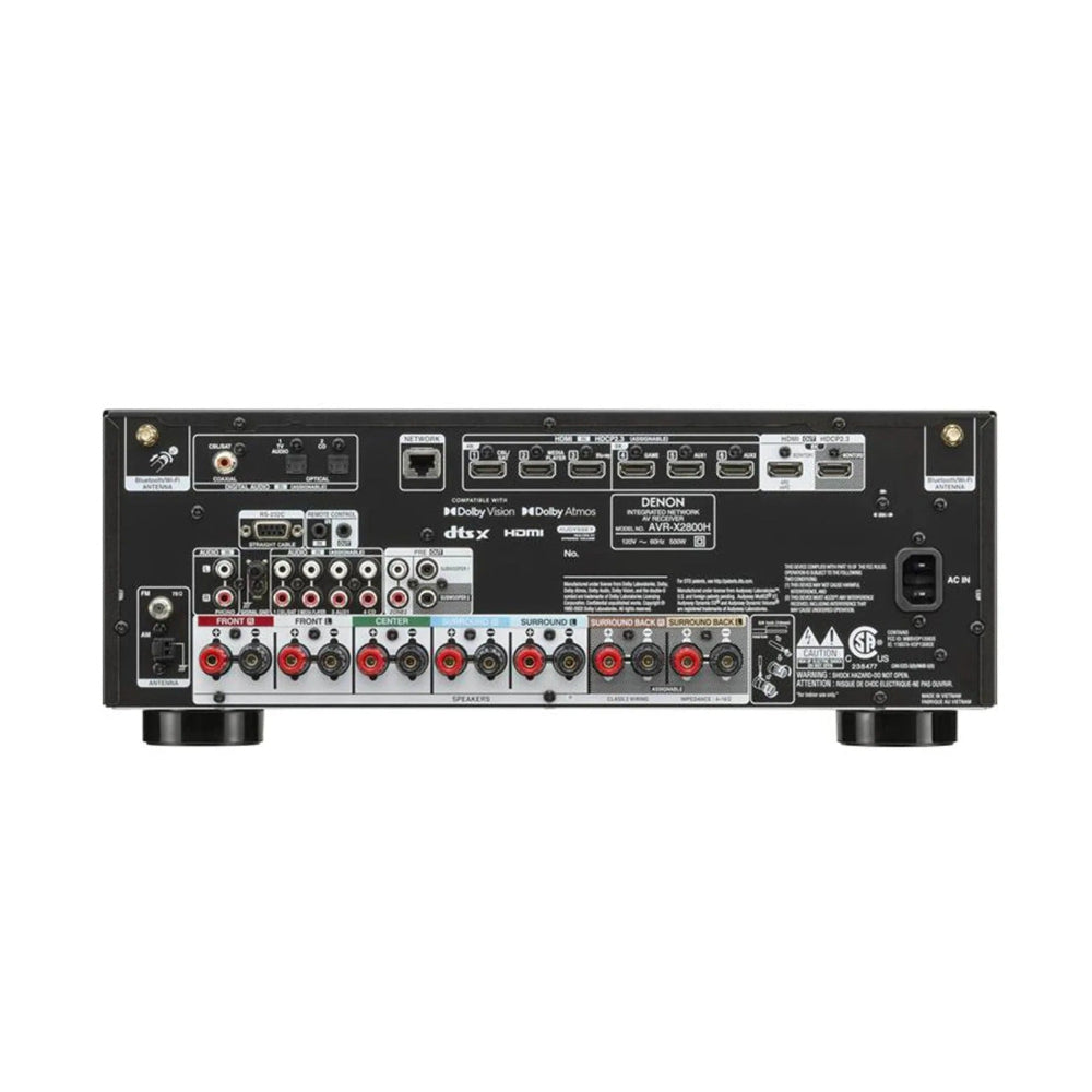 Denon AVR-X2800H 7.2-Channel 8K AV Receiver