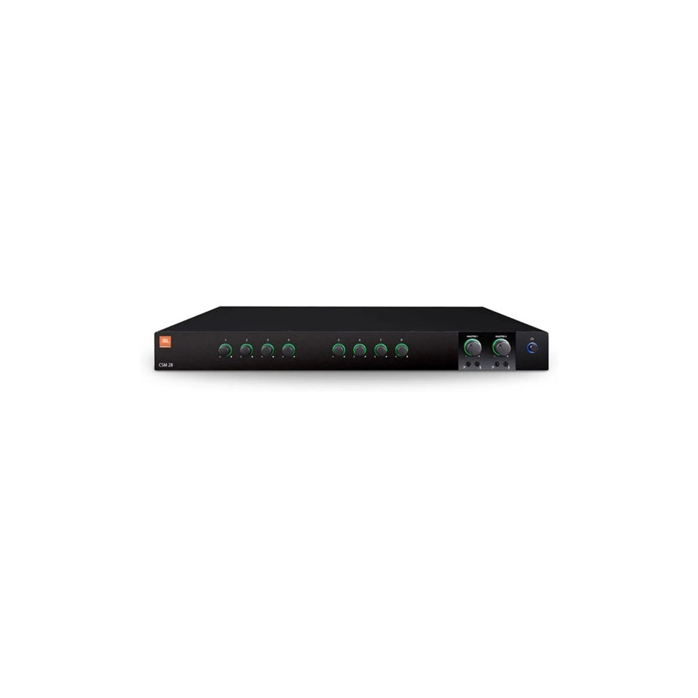 JBL CSM 28 8-Input, 2-Output Commercial Audio Mixer