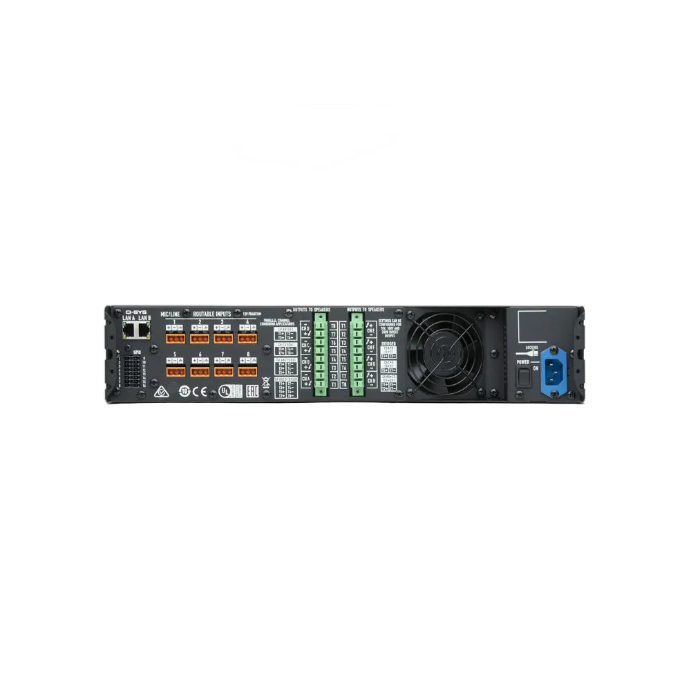 QSC CX-Q 8K8 8-Channel Network Amplifier
