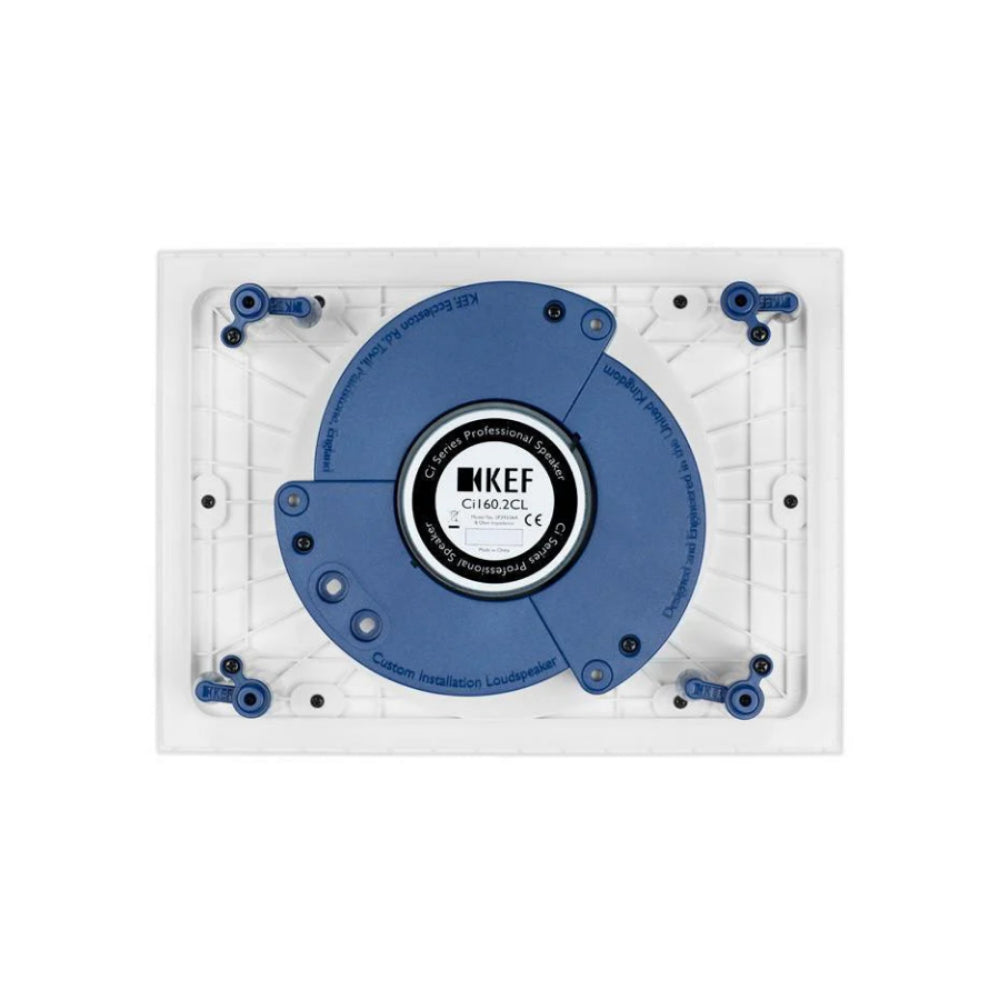KEF Ci160.2CL Uni-Q 6.5" Rectangular In-Wall Speaker