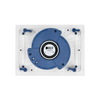 KEF Ci160.2CL Uni-Q 6.5" Rectangular In-Wall Speaker