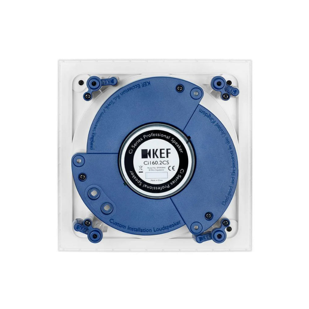 KEF Ci160.2CS Uni-Q 6.5" Square In-Wall Speaker