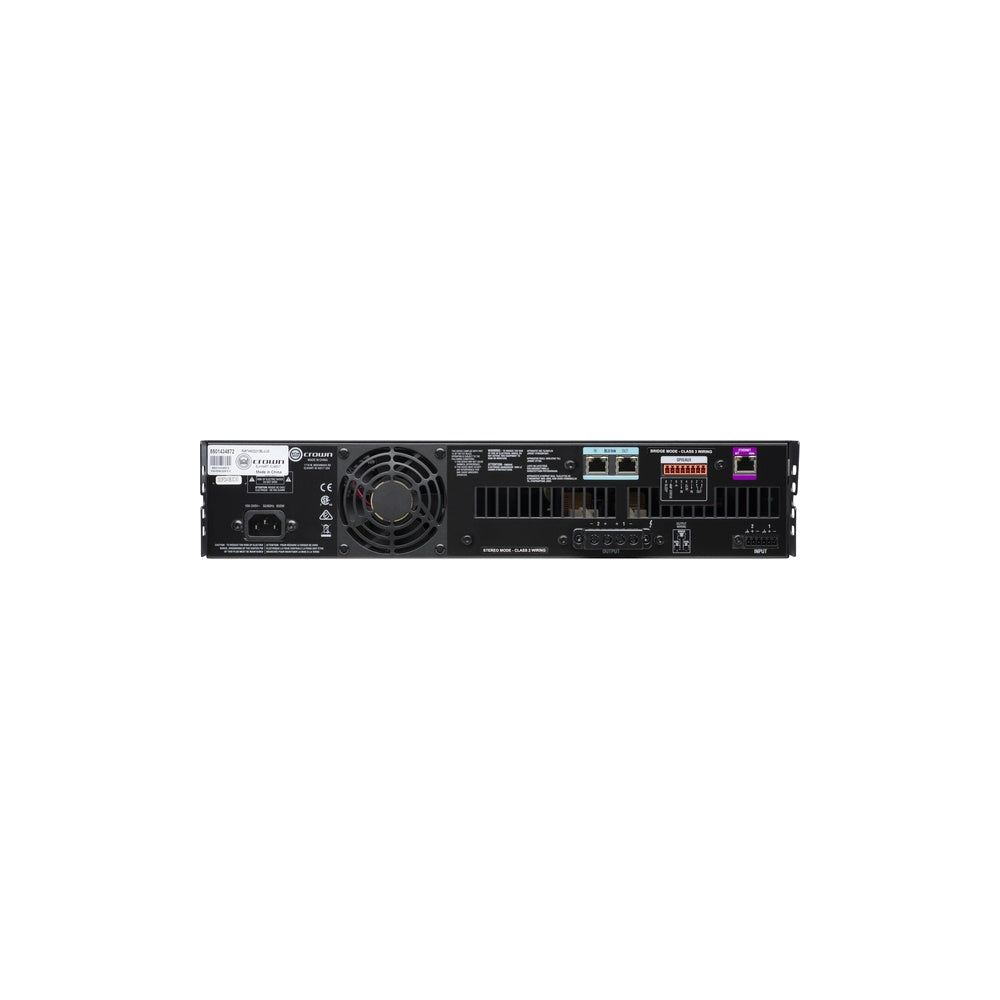 Crown NCDI2X12BL CDi DriveCore 2|1200BL Power Amplifier with BLU Link