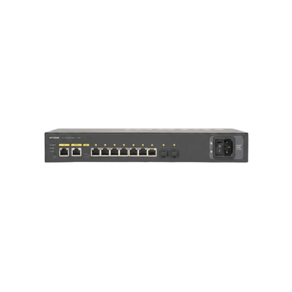 QSC NS10-125+ 10-Port PoE+ Network Switch
