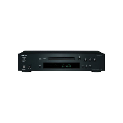 Black electronic device on a white background with a rating and number of reviews displayed.