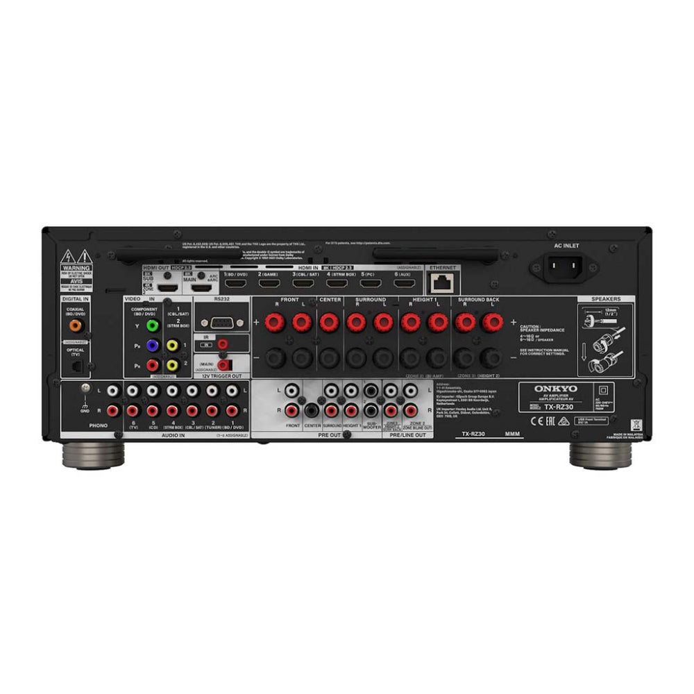 Onkyo TX-RZ30 9.2-Channel THX Network AV Receiver