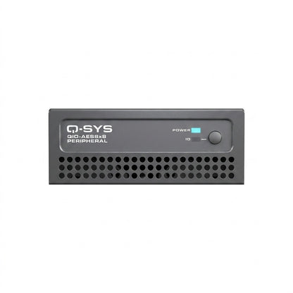 QSC QIO-AES8x8 Network Audio I/O Expander