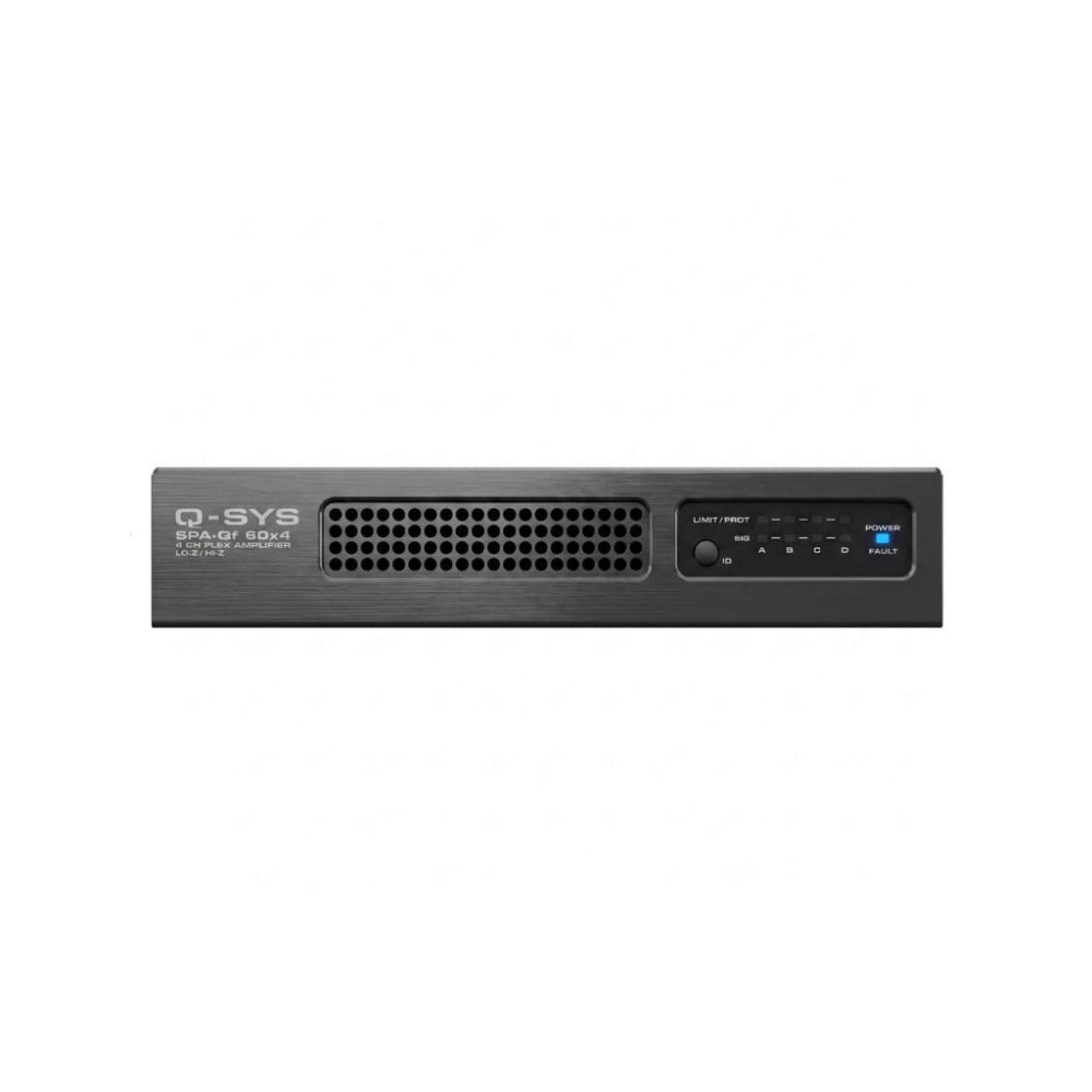 QSC SPA-Qf 60x4 4-Channel Network Amplifier