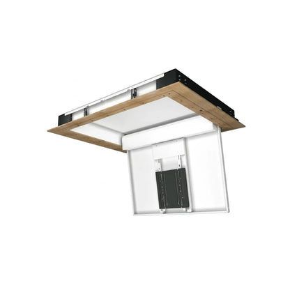 Cinecomfort TVL4260-D/TVL65-85-D Motorized Ceiling TV Lift with Rotation and Descent