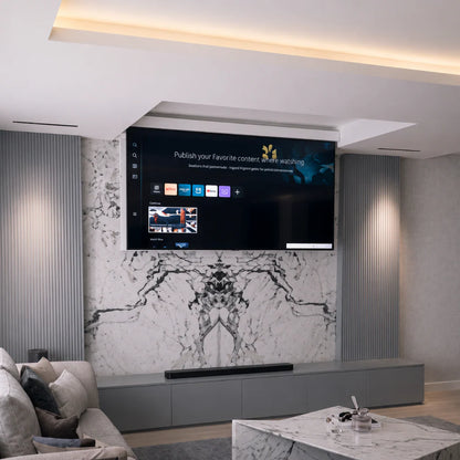 Cinecomfort TVL4260/TVL65-85 Motorized Ceiling TV Lift with Rotation