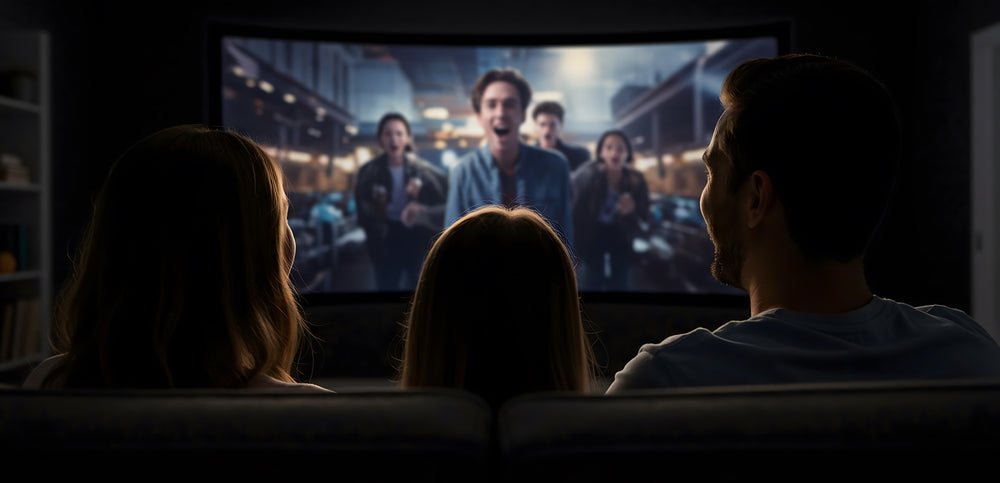 Complete home cinema design and installation project in a Dubai villa