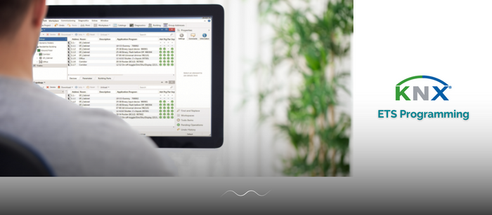 KNX ETS software programming and commissioning