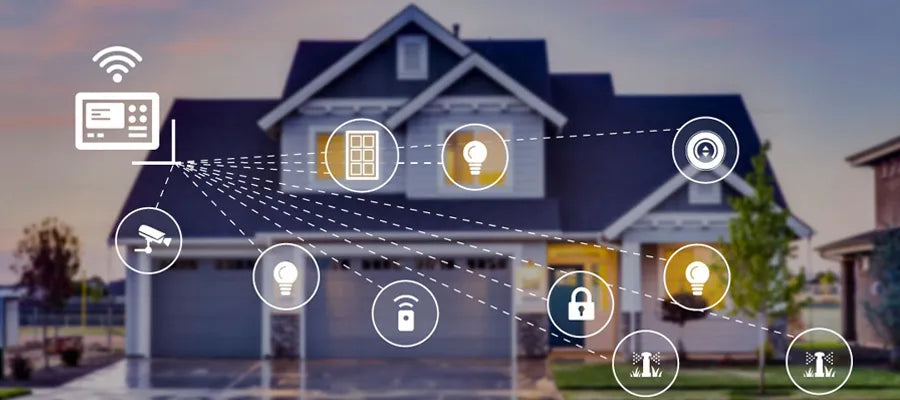 KNX automated luxury villa interior in the UAE