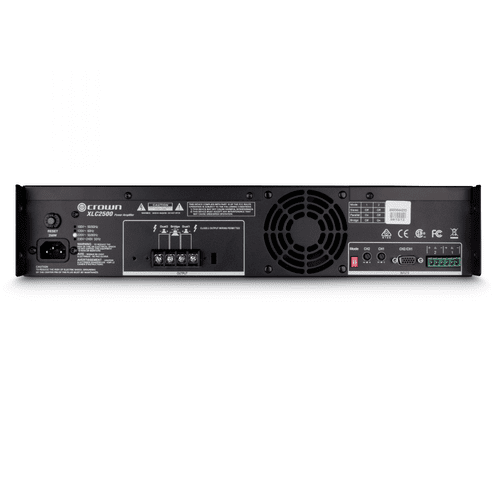 Crown XLC 2500 W-O DSP Two-Channel 500W Power Amplifier_1